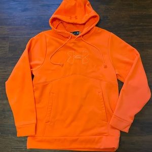 Blaze Orange UA Sweatshirt & Camo Shirt Combo
